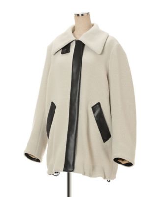 Wool Boa Coat 6F／MM26FW－CO056 | Mame