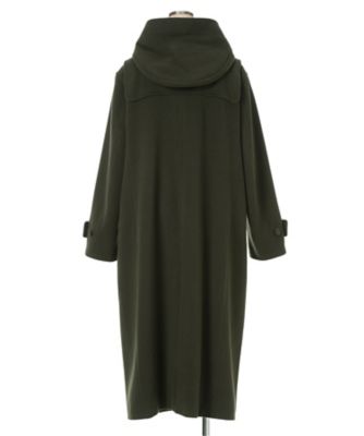 Cording Embroidery Duffle Coat 6F