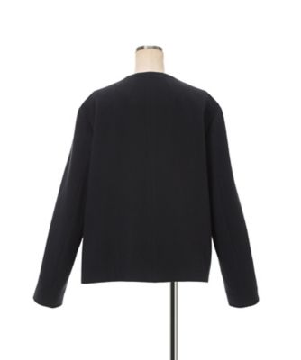 Cording Embroidery Short Duffle