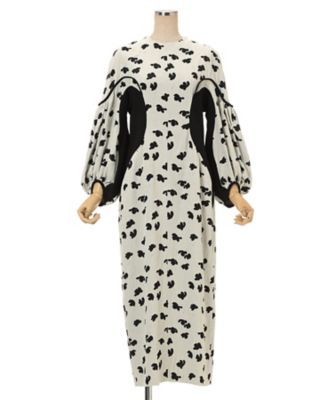 Ｄｏｕｂｌｅ　Ｌａｙｅｒｅｄ　Ｆｌｏｒａｌ　Ｊａｃｑｕａｒｄ　Ｄｒｅｓｓ　６Ｆ／ＭＭ２６ＦＷーＤＲ０３２