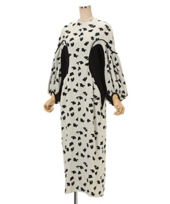 Ｄｏｕｂｌｅ　Ｌａｙｅｒｅｄ　Ｆｌｏｒａｌ　Ｊａｃｑｕａｒｄ　Ｄｒｅｓｓ　６Ｆ／ＭＭ２６ＦＷーＤＲ０３２