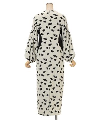 Ｄｏｕｂｌｅ　Ｌａｙｅｒｅｄ　Ｆｌｏｒａｌ　Ｊａｃｑｕａｒｄ　Ｄｒｅｓｓ　６Ｆ／ＭＭ２６ＦＷーＤＲ０３２