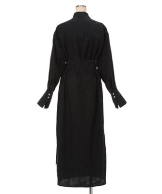 Floral Jacquard Shirt Dress 6F