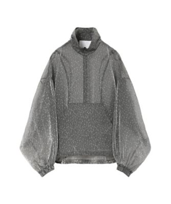 Floral Jacquard Sheer Anorak MM26FW
