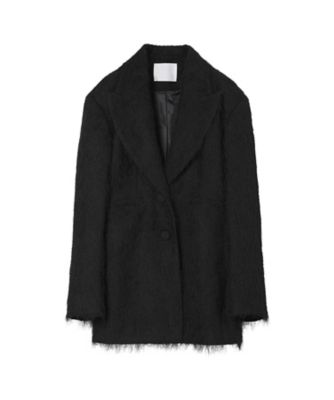 All－Over－Fringe Oversized Jacket