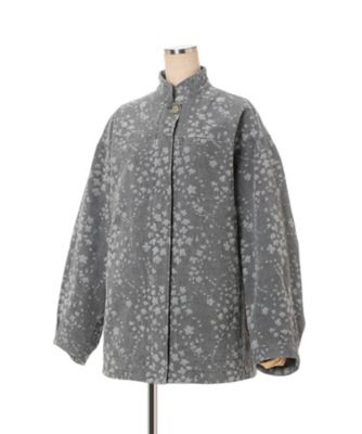 新品❗️最終価格早い物勝ちWEEKEND チェック柄ジャケット MW刺繍 Floral Jacquard Denim Jacket 6F