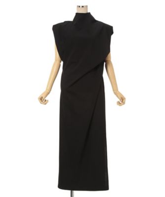 Cotton Jersey Asymmetric Dress
