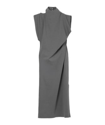 Cotton Jersey Asymmetric Dress