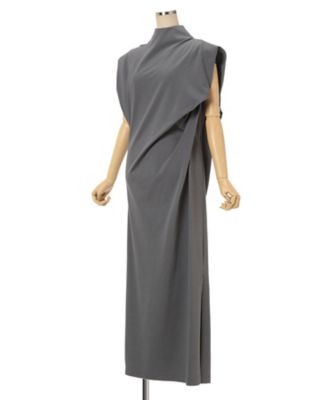 Cotton Jersey Asymmetric Dress