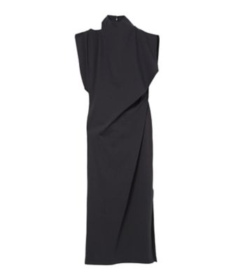 Cotton Jersey Asymmetric Dress