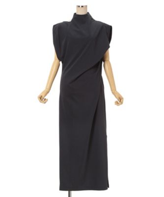 Cotton Jersey Asymmetric Dress