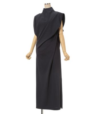 Cotton Jersey Asymmetric Dress