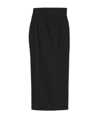 Cotton Jersey Asymmetric Skirt