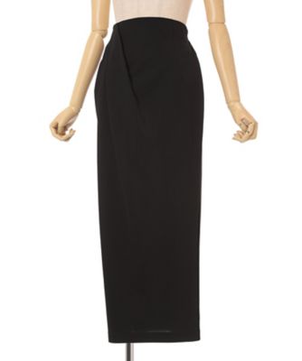 Cotton Jersey Asymmetric Skirt