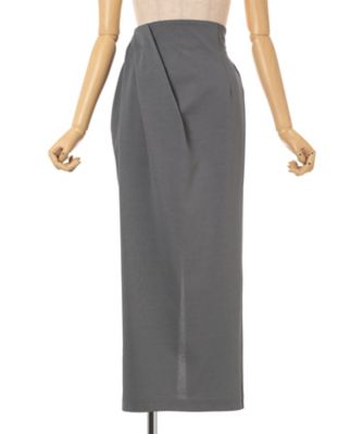 Cotton Jersey Asymmetric Skirt