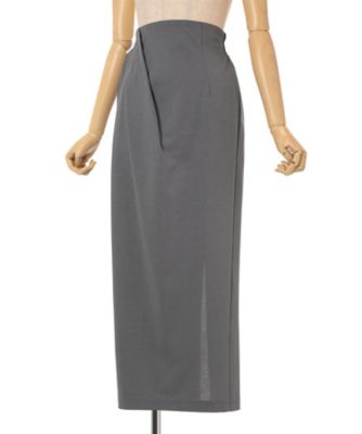 Cotton Jersey Asymmetric Skirt