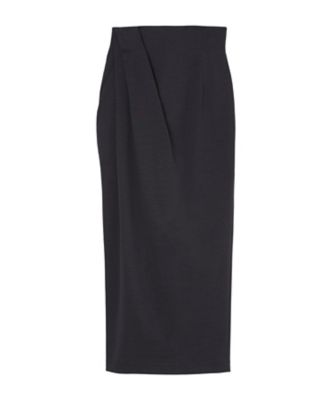 Cotton Jersey Asymmetric Skirt
