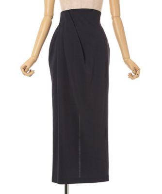 Cotton Jersey Asymmetric Skirt