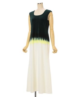 Gradation Shibori Dyed Dress 6F