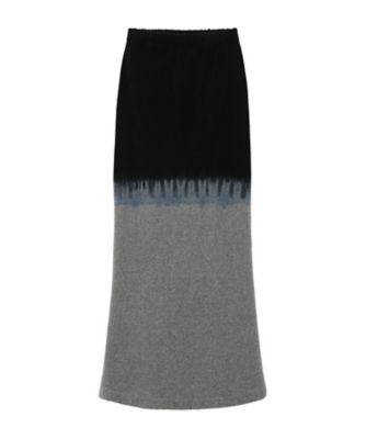 Gradation Shibori Dyed Skirt 6F