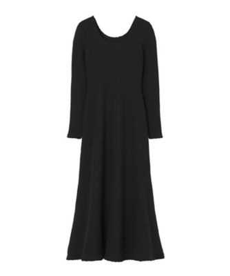 Basic Silk Sleeveless Vーneck Dress