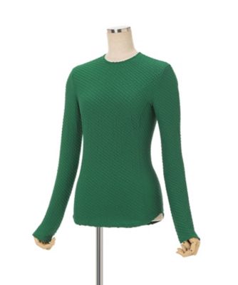 Shirring Jersey Jacquard Long