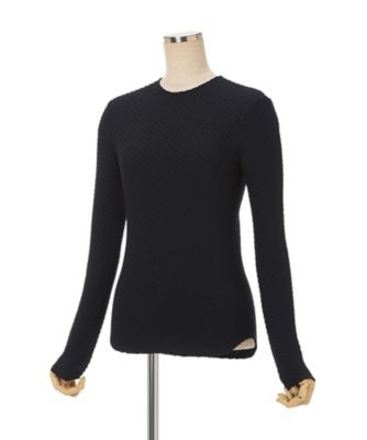 Shirring Jersey Jacquard Long