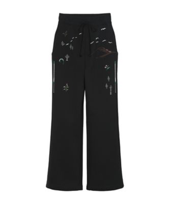 Stretch Cropped Flare Jeans MM25FWー