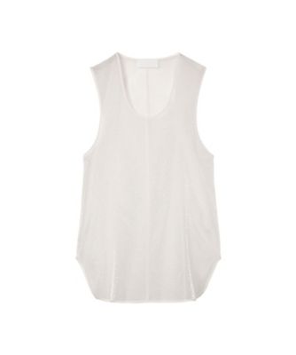 Floral Jacquard Sheer Sleeveless