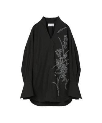 Floral Motif Chunky Knitted