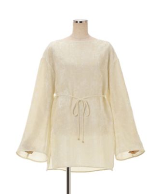 Velvet Boatneck Top 6F／MM26FWー