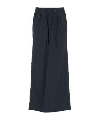 Nylon Typewriter Skirt MM26FWー