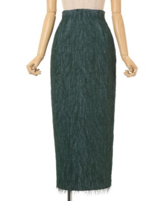 All－Over－Fringe Skirt 6F／MM26FW
