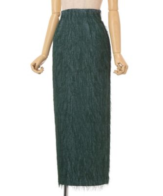 All－Over－Fringe Skirt 6F／MM26FW