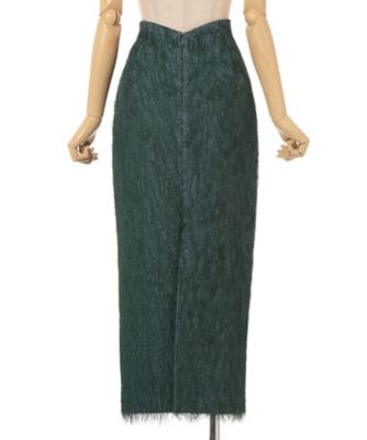All－Over－Fringe Skirt 6F／MM26FW