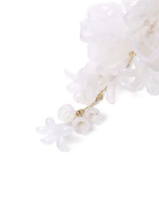 アクセサリー MameKurogouchi Floral Motif ShortEarring Floral Motif Short Earring-フローラルモチーフショートイヤリング