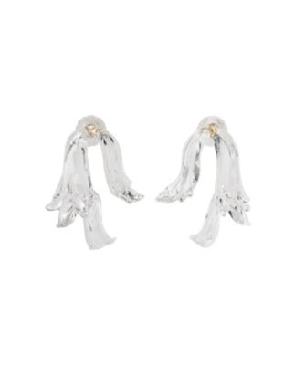 ＜Mame Kurogouchi (Women)＞Ｆｌｏｒａｌ　Ｍｏｔｉｆ　Ｈａｎｄｃｒａｆｔｅｄ　Ｇｌａｓｓ　Ｅａｒｒｉｎｇ　６Ｓ／ＭＭ２６ＳＳーＡＣ３０９