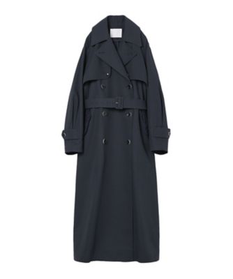 Cording Embroidery Detailed Trench