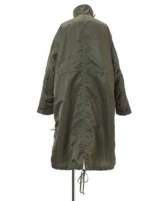 Nylon Twill 3D Embroidery Mods Coat