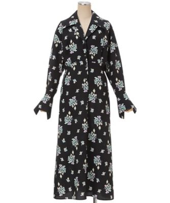 Floral Motif Printed Dress 6S