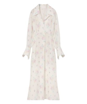 ★新品★マメクロゴウチFloral Print Dress 貴重サイズ3 ☆新品☆マメクロゴウチFloral Print Dress 貴重サイズ3 お 得 な 通販