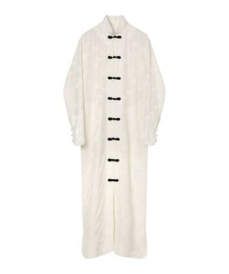 ＜Mame Kurogouchi (Women)＞Ｋａｒａｋｏ　Ｊａｃｑｕａｒｄ　Ｆｒｏｇ　Ｂｕｔｔｏｎ　Ｄｒｅｓｓ　６Ｓ／ＭＭ２６ＳＳ－ＤＲ０４４