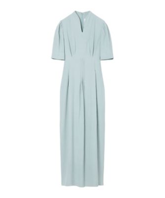 Puffed Floral Jacquard Dress 6S