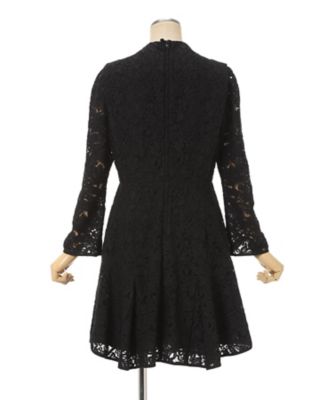 ワンピース Mamekurogouchi Raschel Lace Flare Dress Raschel Lace Flare Dress 6F／MM26SS