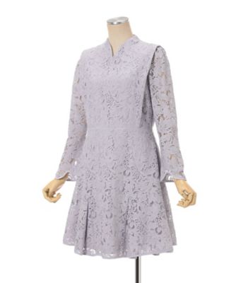 Raschel Lace Flare Dress 6F／MM26SS