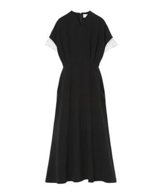 トクチャ(Thokcha)黒⑦ Triacetate Polyester Embroidered
