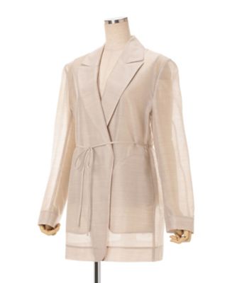 Wool Nylon Shimmering Jacket 6S