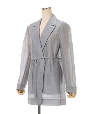 Wool Nylon Shimmering Jacket 6S