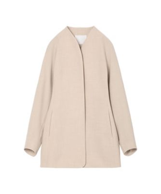 ＜Mame Kurogouchi (Women)＞Ｃｏｌｌａｒｌｅｓｓ　Ｒａｇｌａｎ　Ｓｌｅｅｖｅ　Ｊａｃｋｅｔ　６Ｓ／ＭＭ２６ＳＳーＪＫ０１８