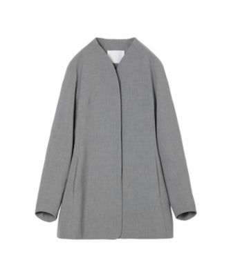 Collarless Raglan Sleeve Jacket 6S